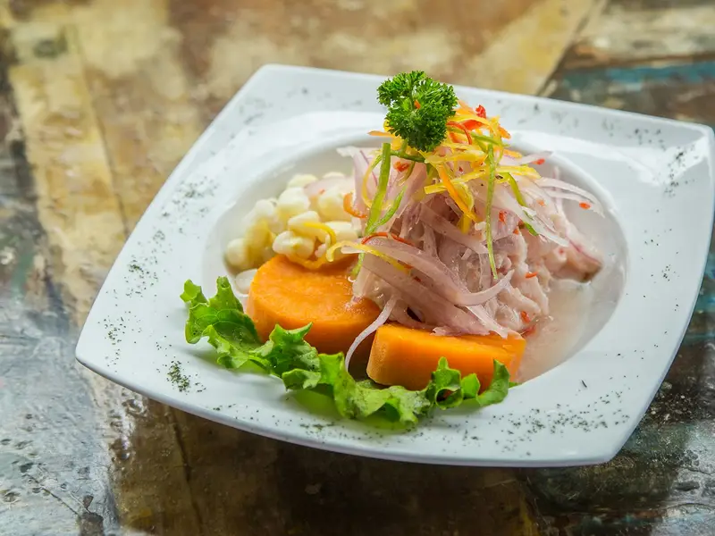 Teller Ceviche (Symbolbild)