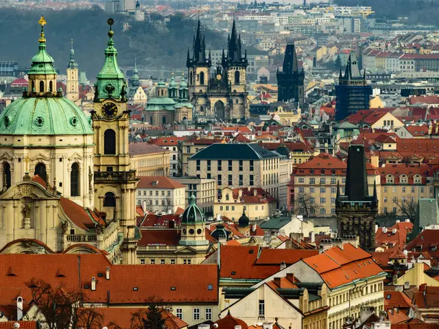 Panorama der Prager Altstadt